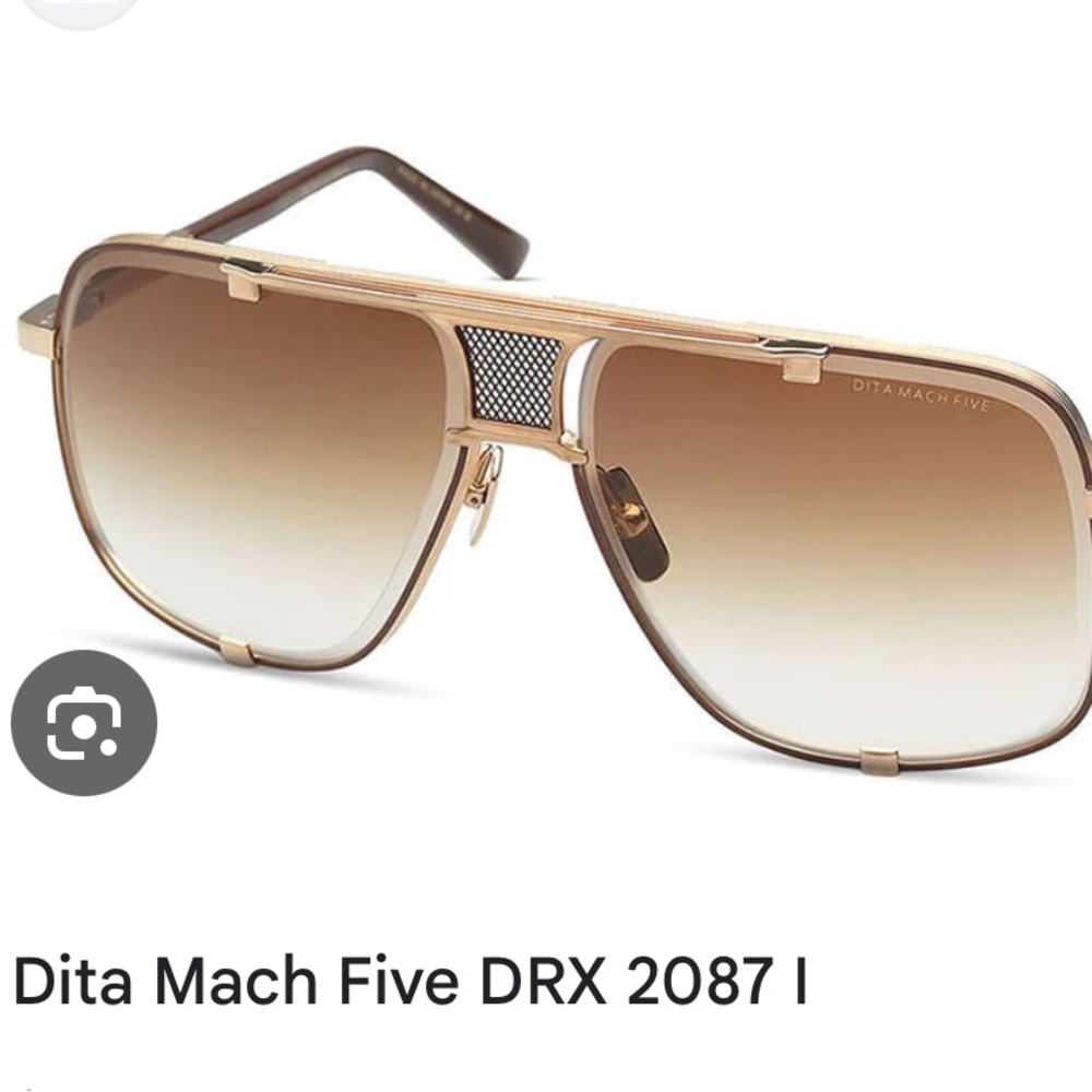 DITA Mach Five DRX 2087 Men’s Sunglasses Brown/Gold